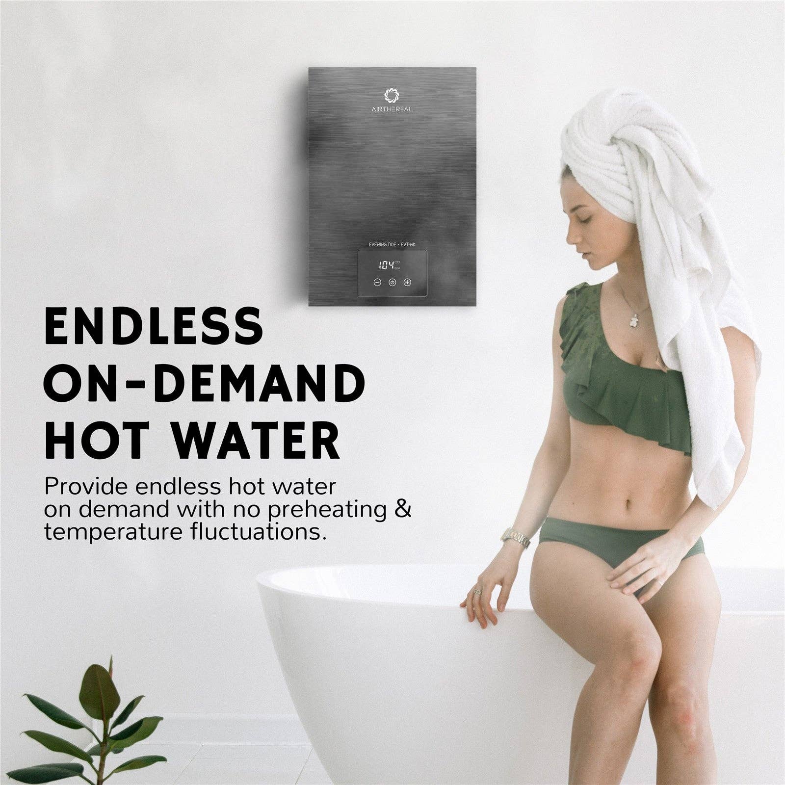 Airthereal - Wholesale Kitchen Appliance - 14 kW Electric Tankless Water Heater2