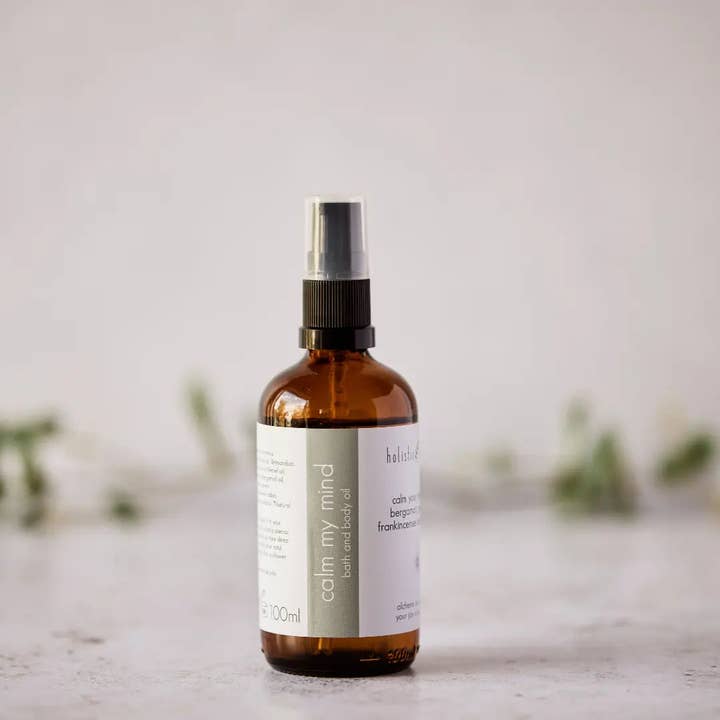 Calm My Mind Krop og badeolie for engroshandel hos Holistic Kitchen