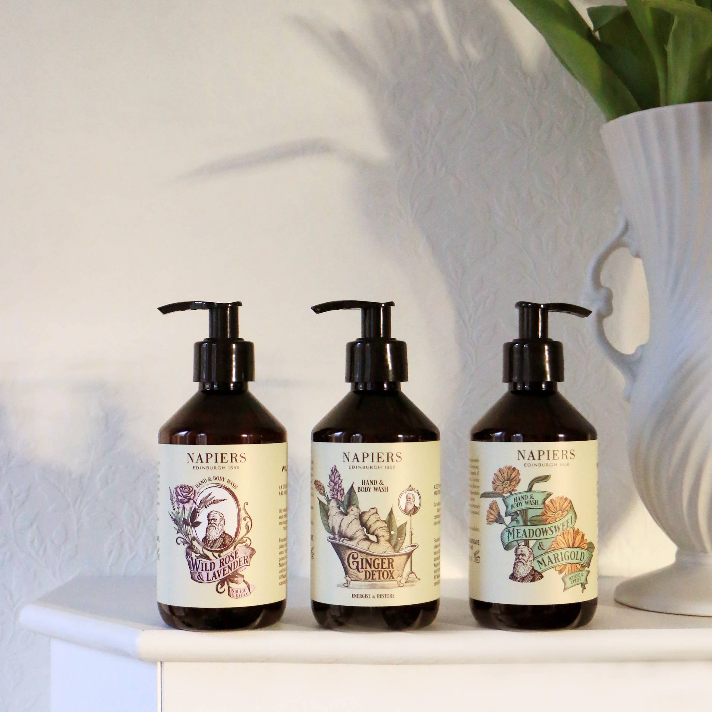 Napiers - Wholesale Hand Soap/Wash - Napiers Wild Rose & Lavender Hand and Body Wash4