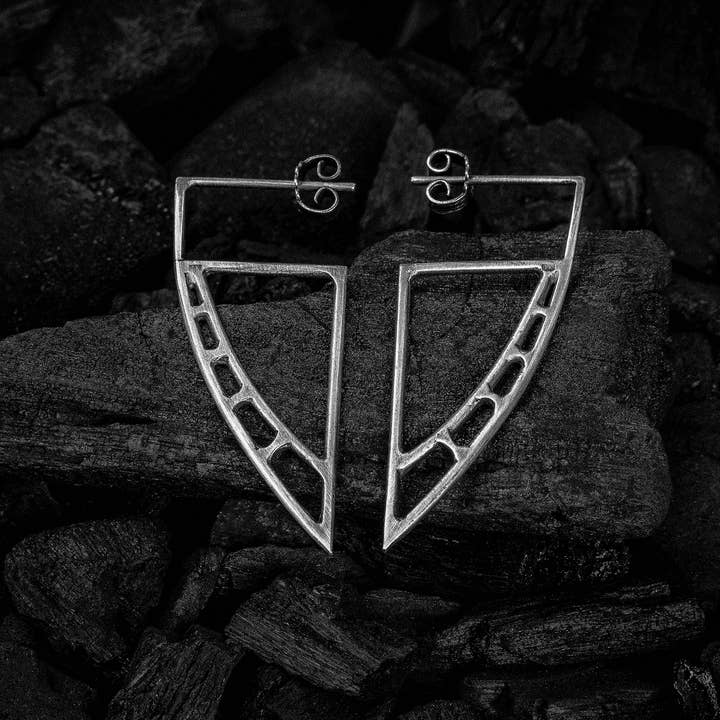 Astral-Segel-Ohrringe Klein für den Großhandel von Natt Jewellery