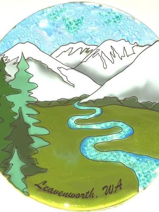 Mount Denali Nightlight / Night Light for wholesale by Pampeana