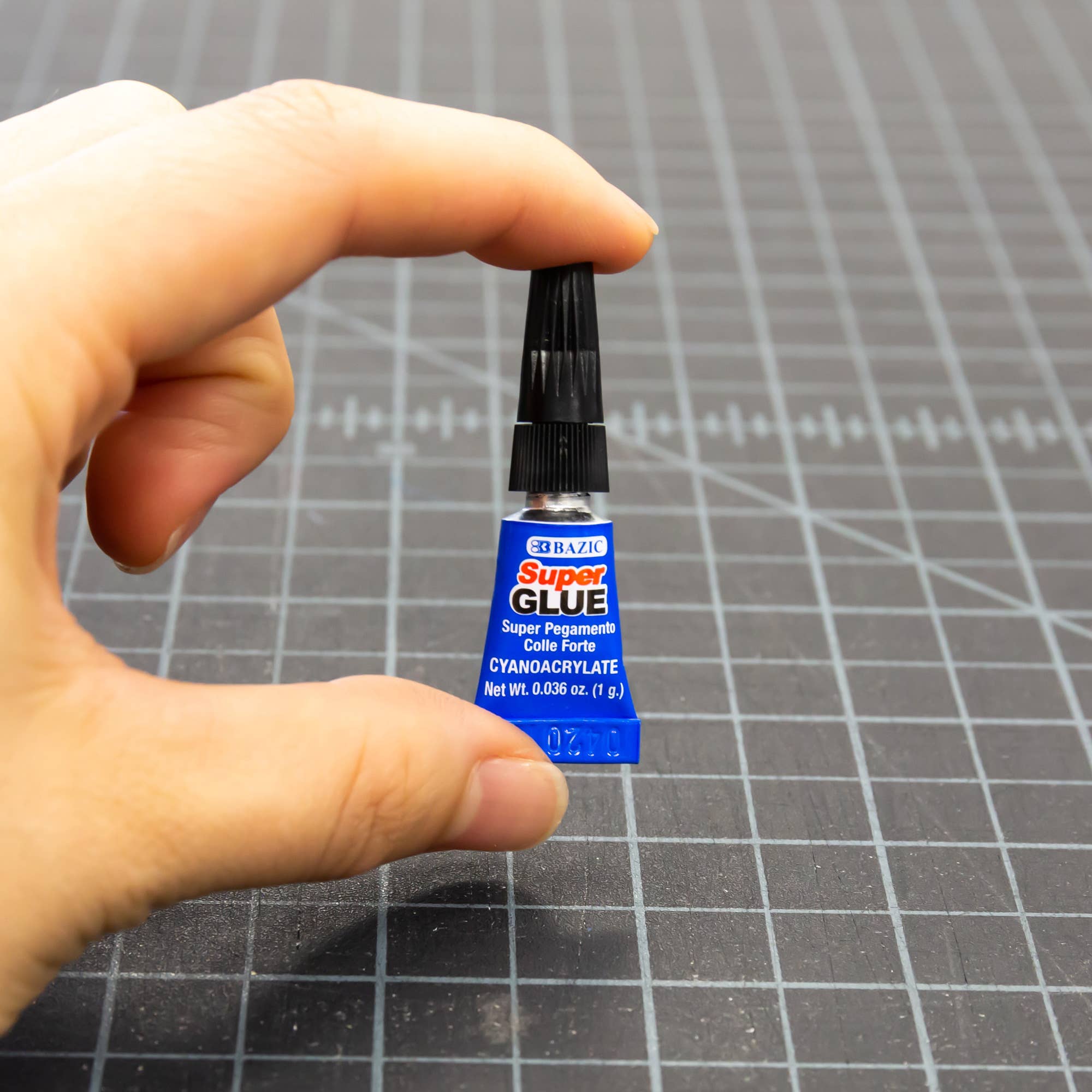 BAZIC Products - Wholesale Glue - Super Glue 0.036 oz Single Use (1g)(6/Pack)5