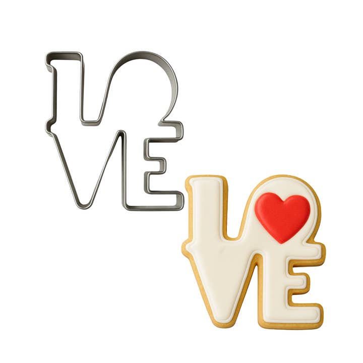 Tagliabiscotti Amore 4,5 pollici B0918 per la vendita all'ingrosso da parte di CookieCutter.com
