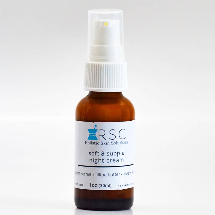 Soft & Supple Night Cream for wholesale by RSC Natural • Holistic Topical Solutions