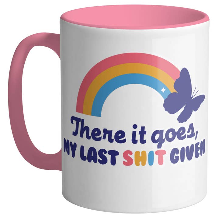 There It Goes Ceramic Mug for wholesale by femfetti