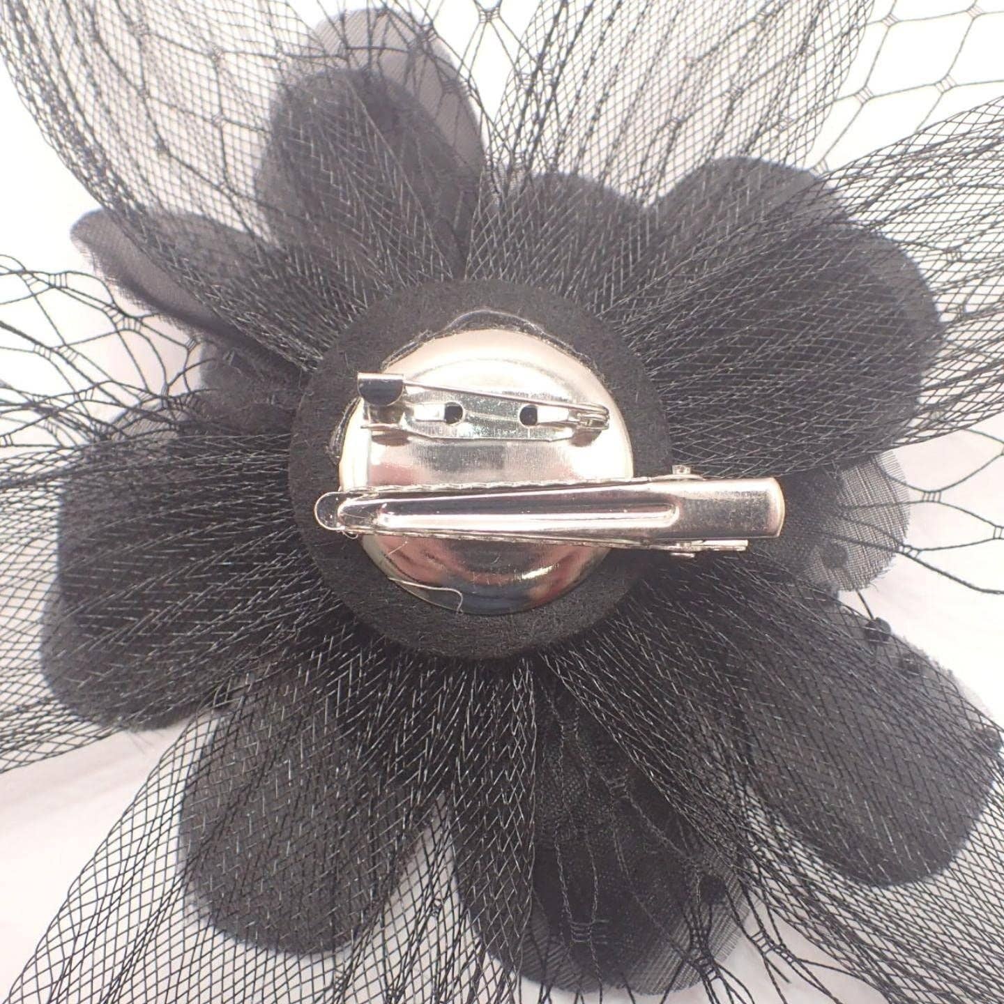 Topkids Accessories - Wholesale Fascinator Hat - Women's - Fascinator Hair Clip Beaded Centre Flower Hair Clip Fascinators Wedding Hair Clips Royal Ascot Fascinator On Clip & Pin For Women, Ladies, Girls1