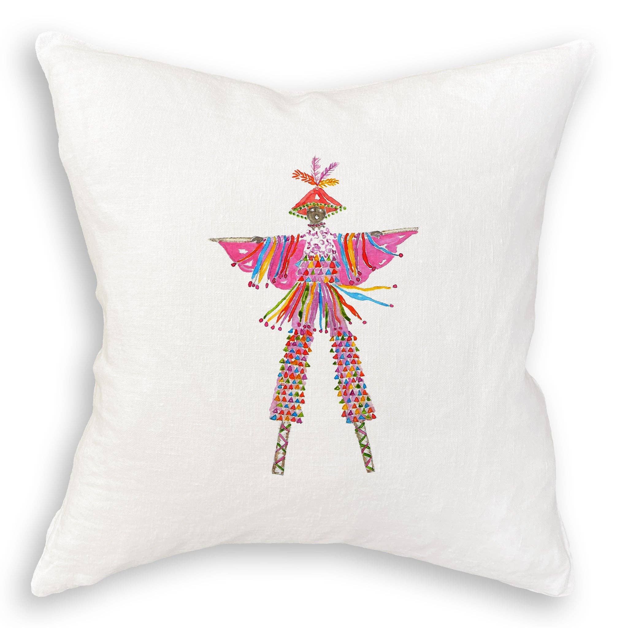 French Graffiti – Großhandel Geschirrtücher – Rosafarbener Moko Jumbie11