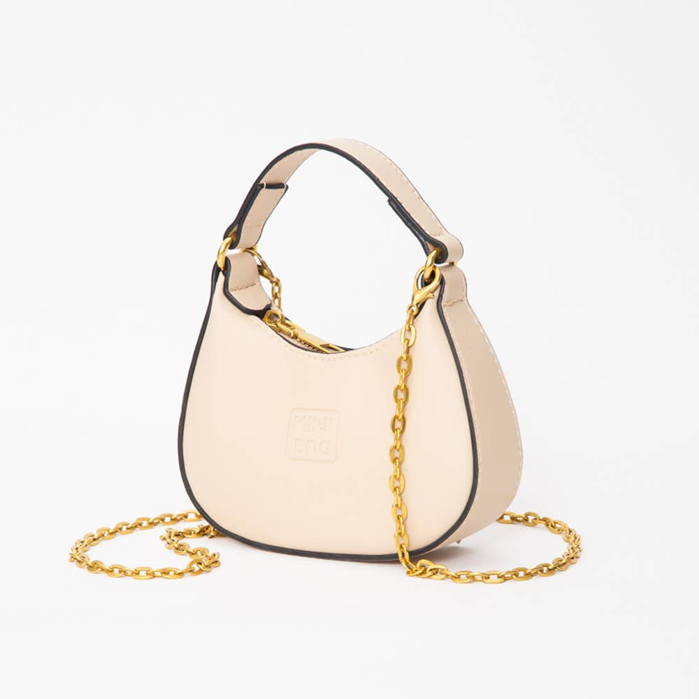 Sensibling Corp. - Wholesale Top Handle Bag - Women's - Faux Leather Chic Mini Hobo Handbag / Crossbody Bag
16