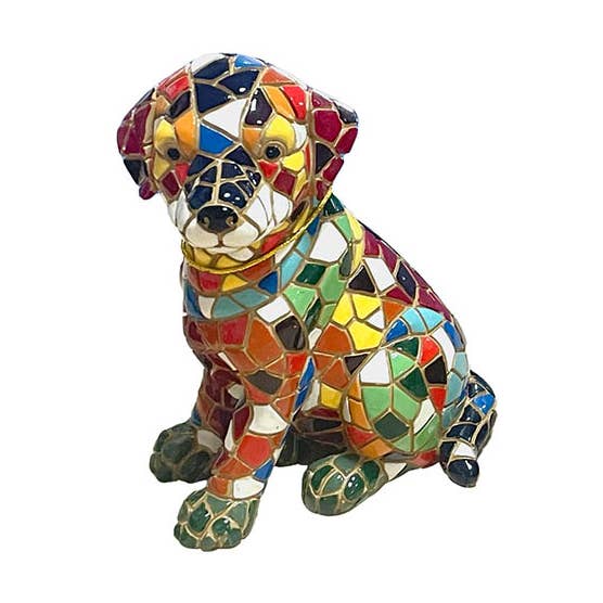 Figuur Mozaïek Kleine Hond voor wholesale door JUMI