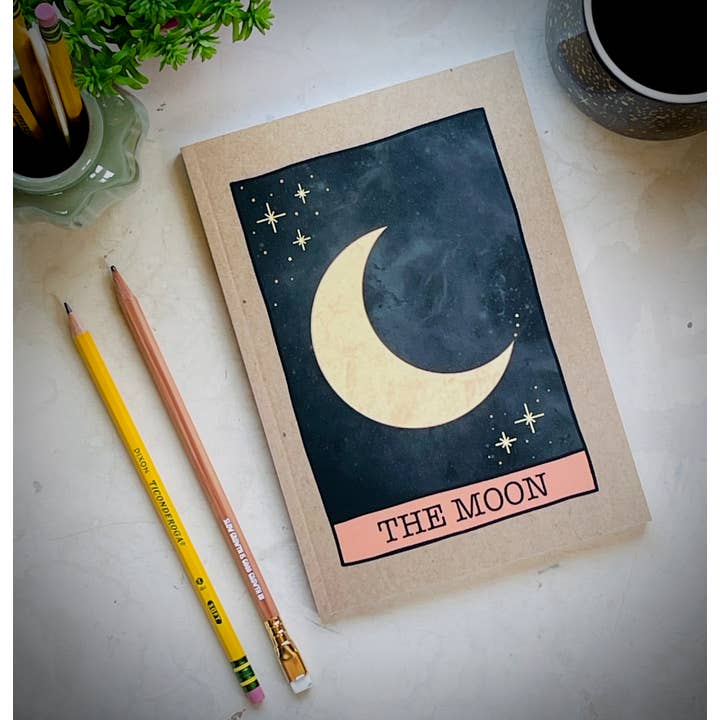The Moon Notebook for wholesale by Evelry Designs