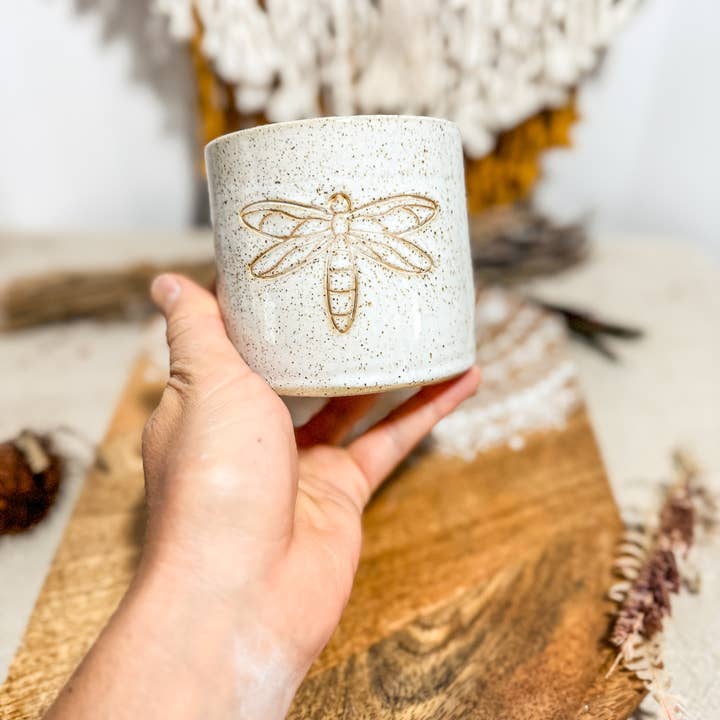 Wolf and Clay Pty Ltd - Wholesale Coffee Mug - Ceramic Mug - Dragonfly