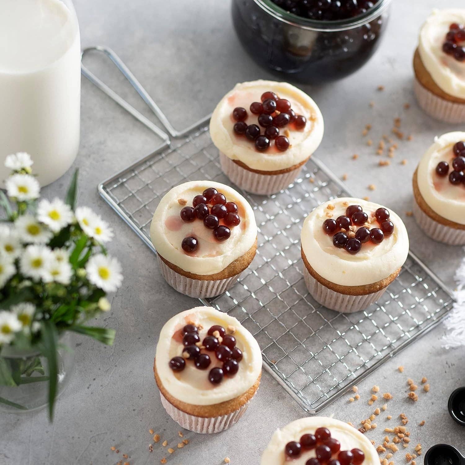 Syruvia - Wholesale Beverage Mix - 1 LB Mango Flavored Popping Boba7