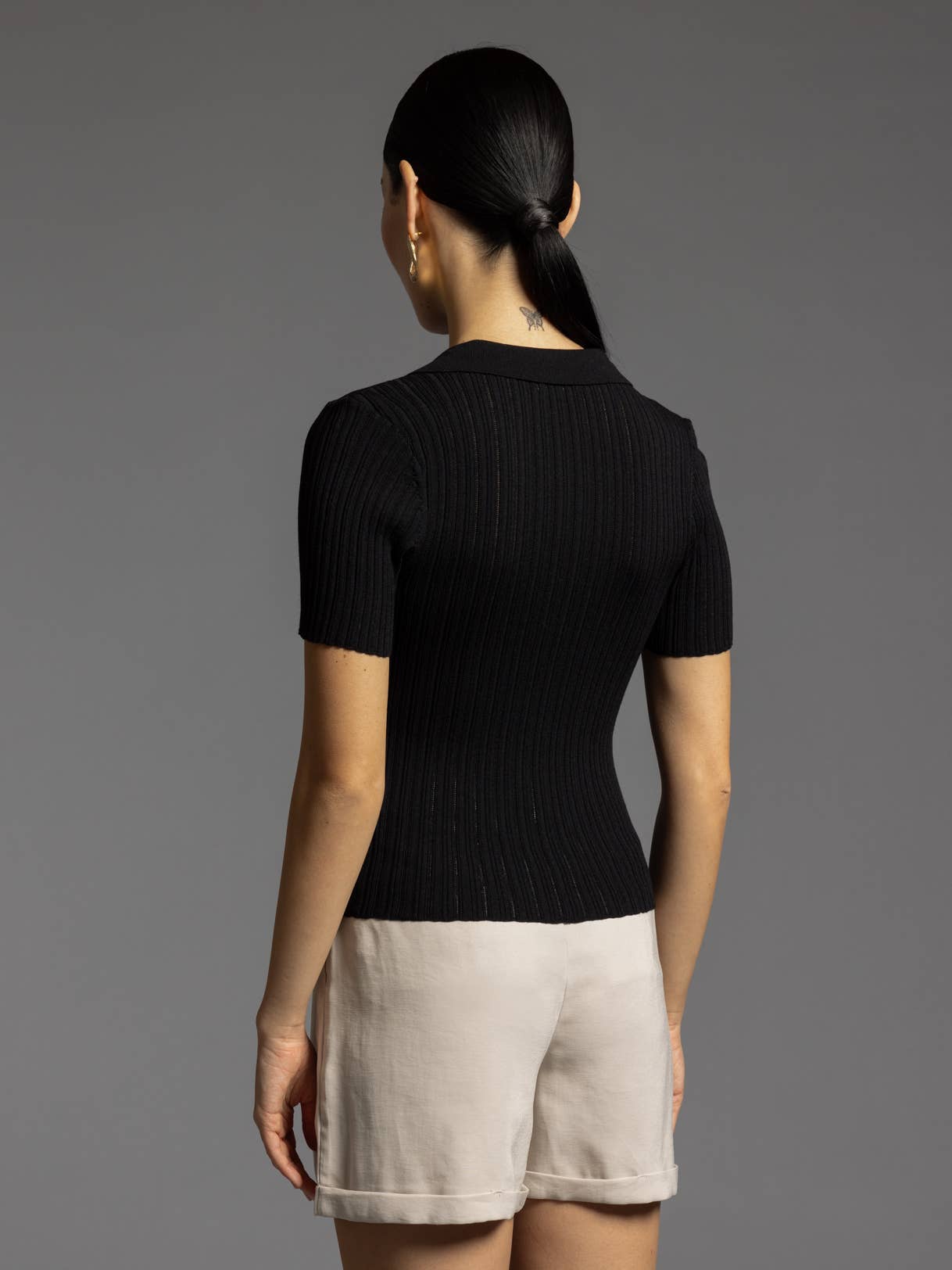 Weekend Los Angeles - Wholesale Knit Top - Women's - Collared Knit Top - COURTNEY TOP13