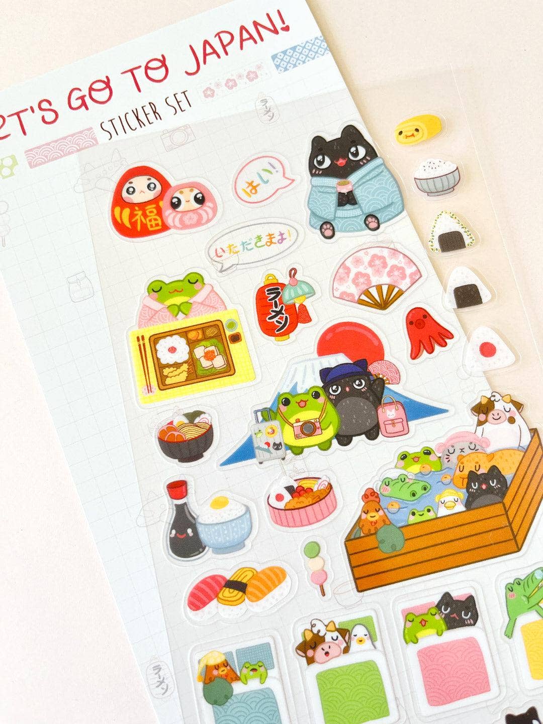 Jessthechen - Wholesale Sticker - Planner & Calendar Stickers | Bing Bong and Friends to Japan3