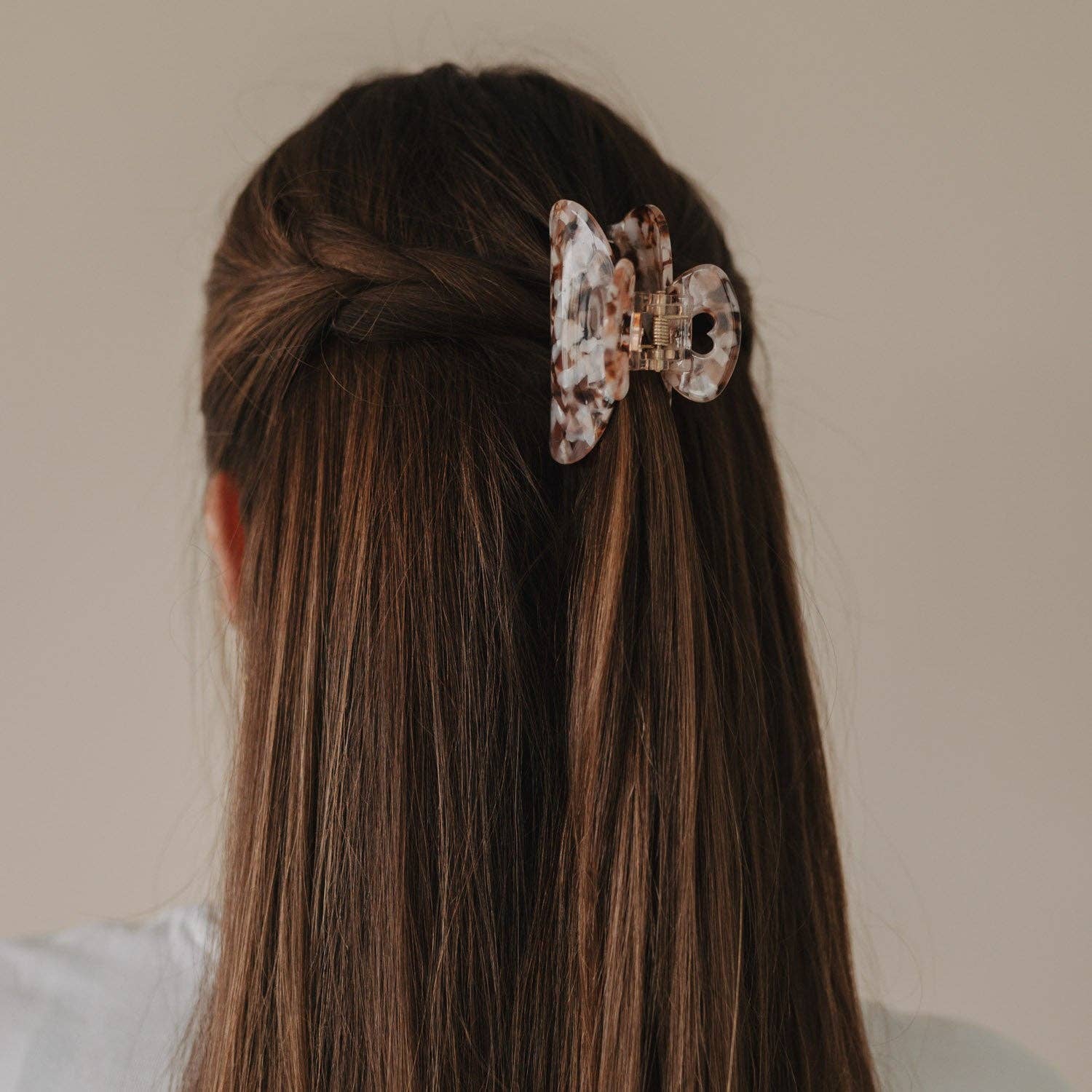 Eulenschnitt - Wholesale Hair Clip - Women's - Large Heart Almond Hair Clip (PU = 10 pcs)0