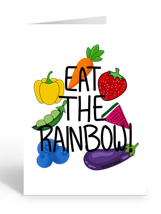 ÄT REGNBÅGEN Vykort för wholesale av Two Brides Presents