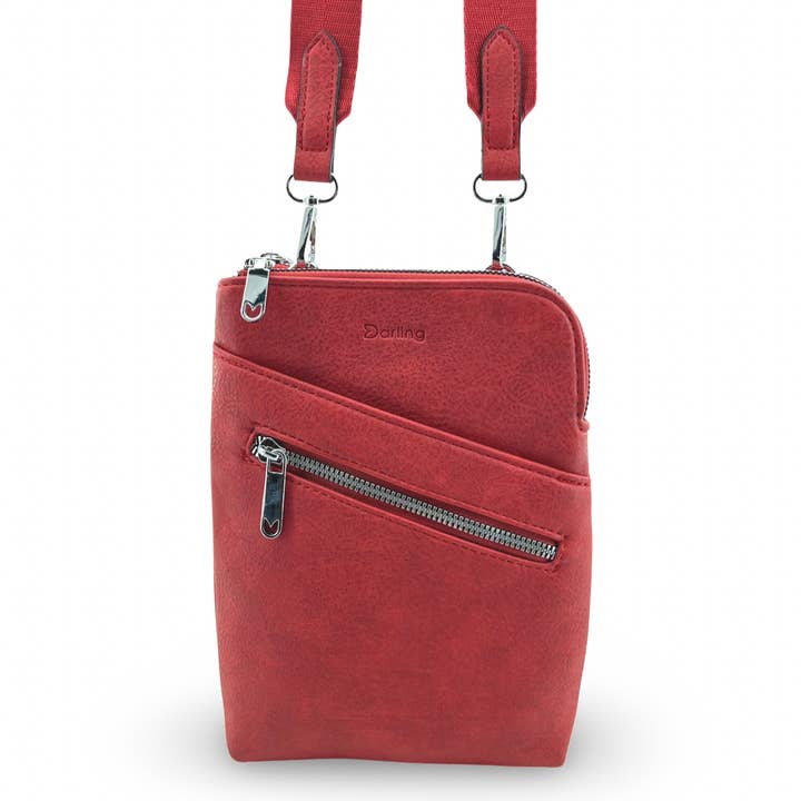 Darling's Canada - Wholesale Crossbody Bag - Women's - YD9030 - Darling's Duo Design Crossbody Bag - 9 Colors2