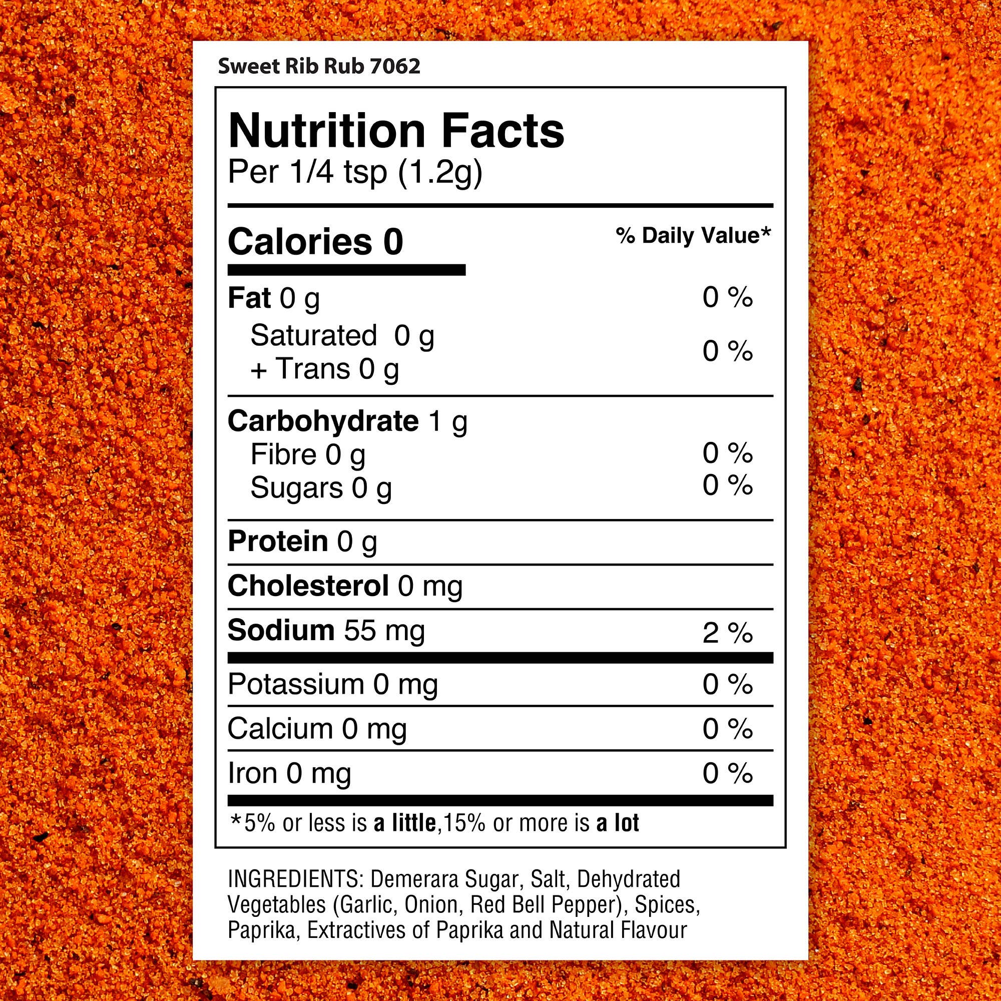 THE SPICE LAB - Wholesale Rub - Sweet Rib Rub - All-Natural BBQ Seasoning - Case of 6 - 5.83