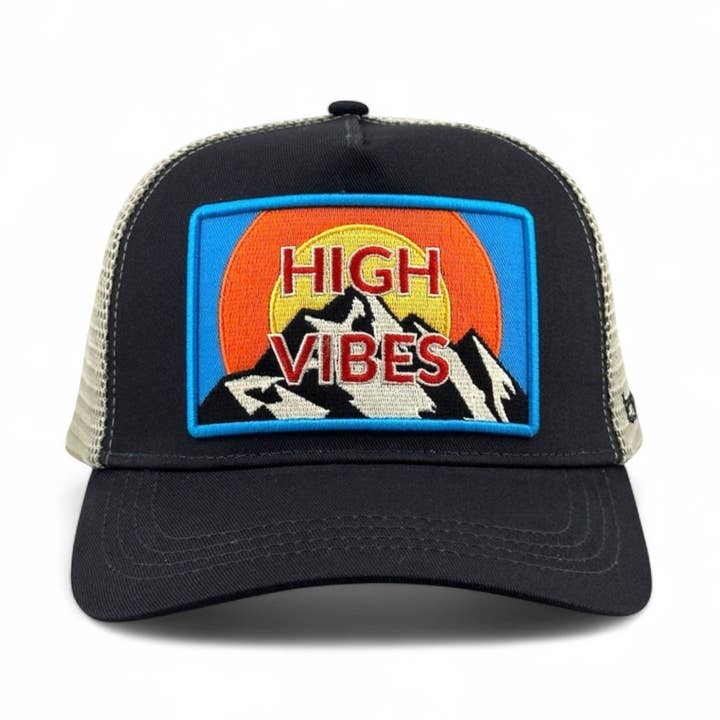 High Vibes Trucker - Antraciet voor wholesale door SOULBYRD