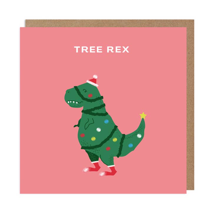 Betiobca – wholesale Christmas card – Funny Christmas Card – Tree Rex0
