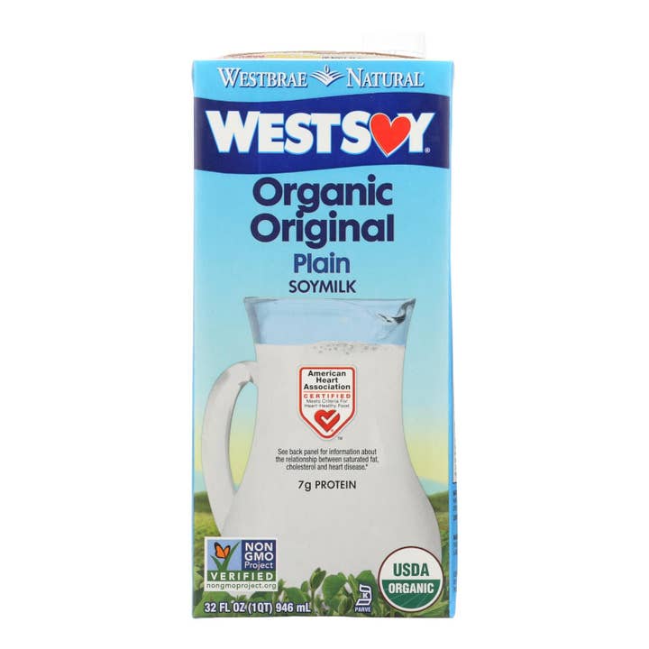 Ware Spark - Wholesale Non-Dairy Milk - Westsoy Soy Milk - Original - Case Of 12 - 32 Fl Oz.