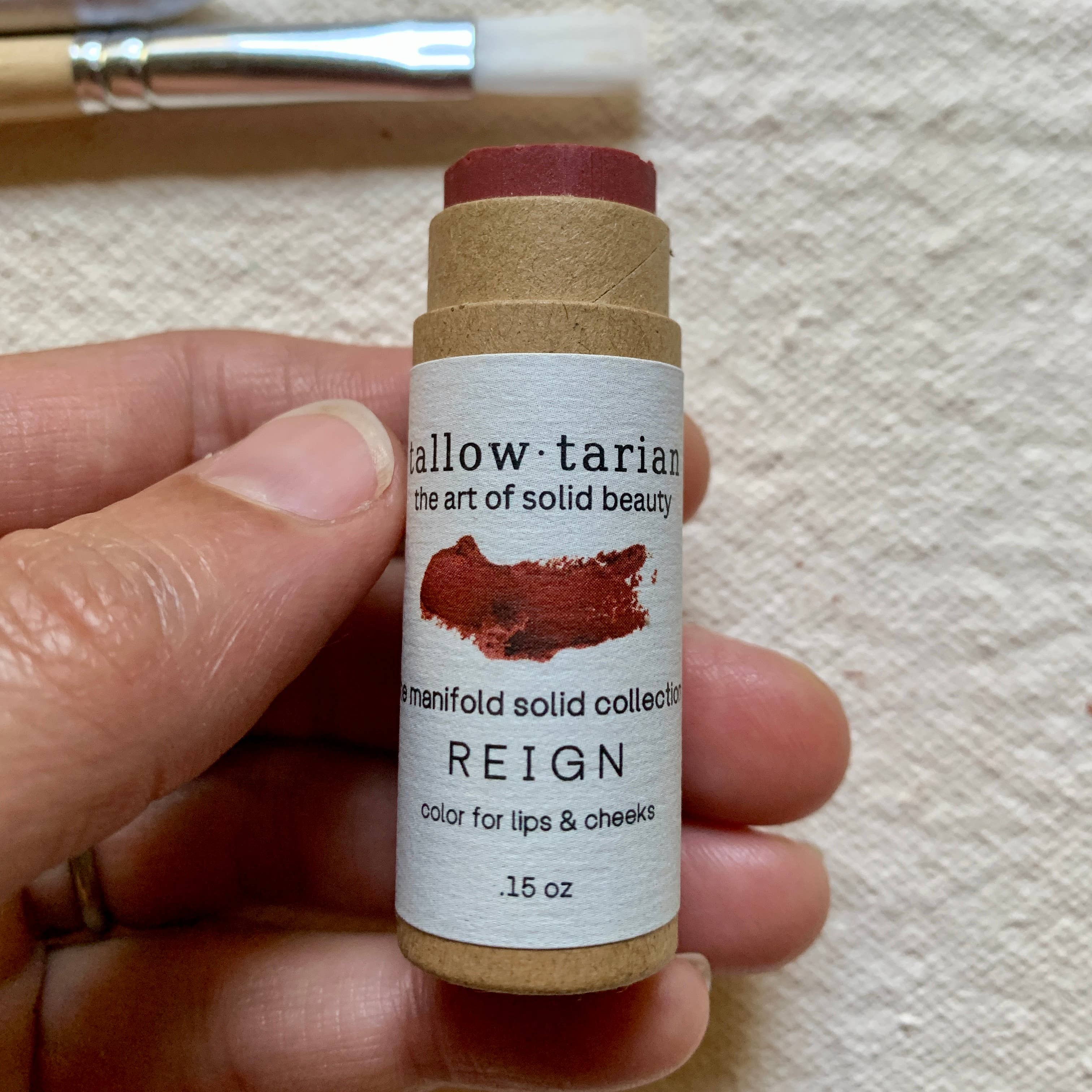 tallowtarian - Vente Encres à lèvres - Le stick solide multi-usage pour lèvres et joues19