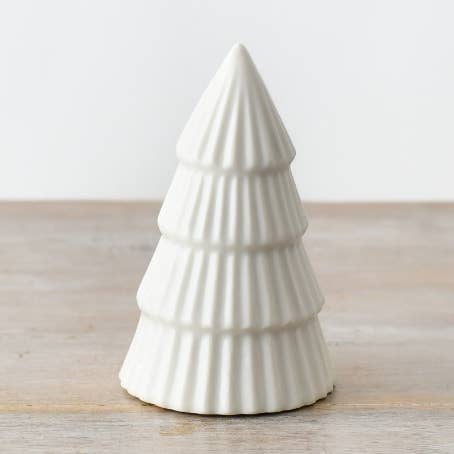 Glazed White Tree for wholesale by Gainsborough Giftware x Portland Living
