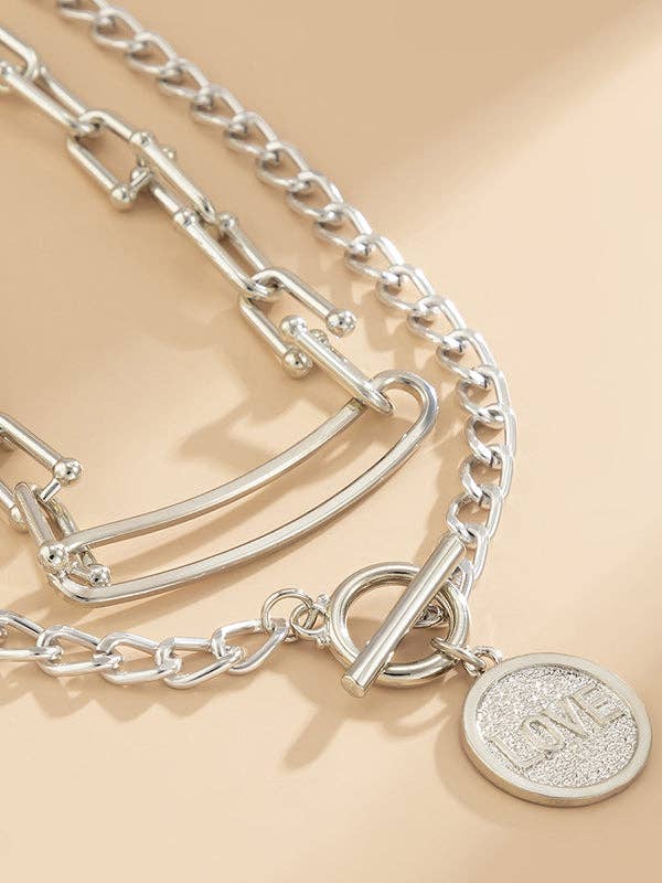 GOLD Bohemia Urban Normcore Geometric Necklaces Accessories for wholesale on Faire5