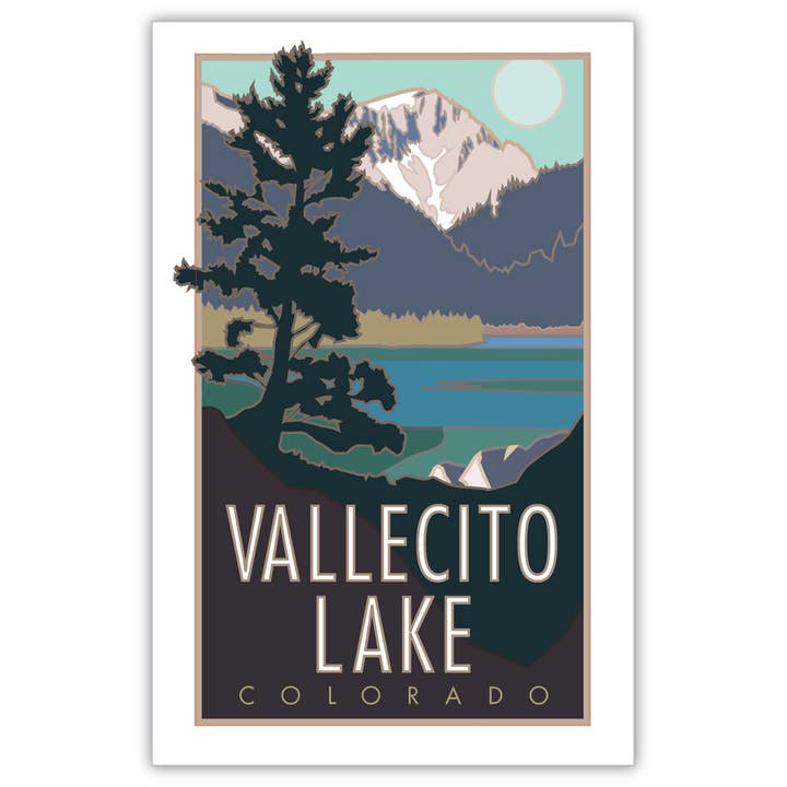 Vallecito Lake, Colorado - Posters voor wholesale door Travel Posters by M&W Design Co.