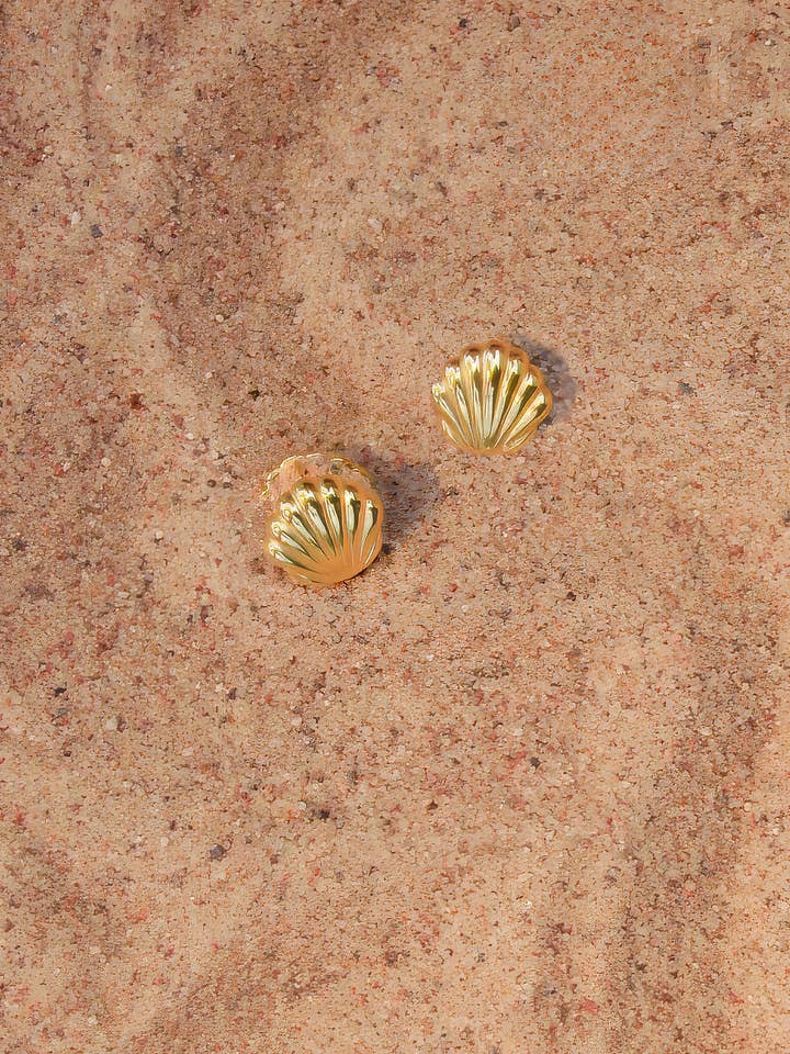 Cosa i Cerchi Shell - Placcato in Oro 18K o Acciaio Inossidabile per la vendita all'ingrosso da parte di Peter and June