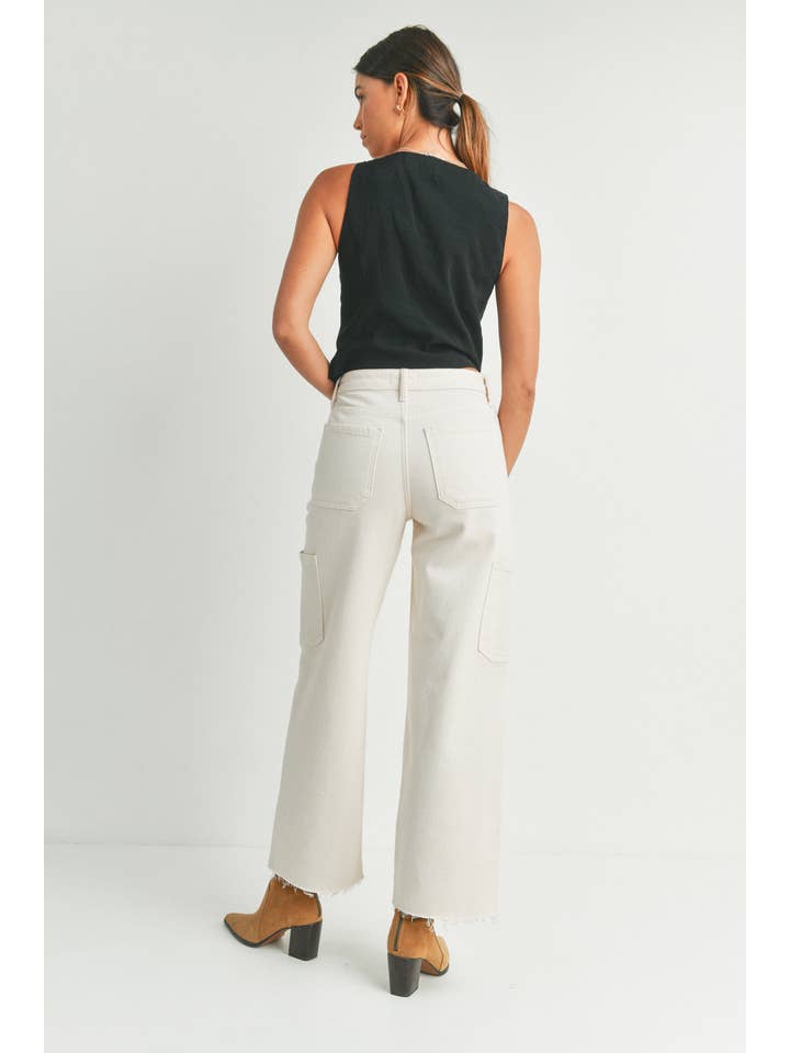 JBD - Wholesale Jeans - Women's - DP678 - OAT - Utility Straight