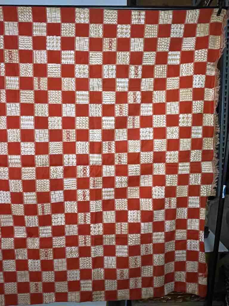 The Niger Bend - Wholesale Tapestry/textile - XL Fulani Peulh African Colorful Mudcloth Textile | 92 x 52"3