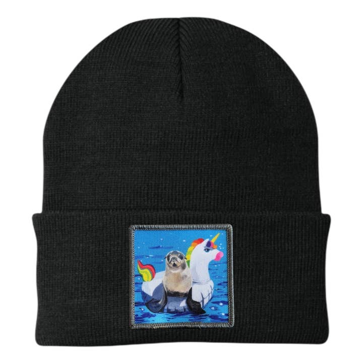 Unicorn Drifter Seal Beanie for wholesale by FLYN