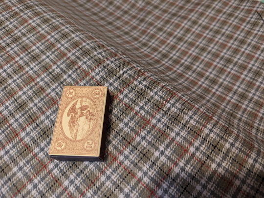 Strange and Unusual Trading Company - Wholesale Fabric - Nice and Accurate Handwoven Tartan Good Omens5