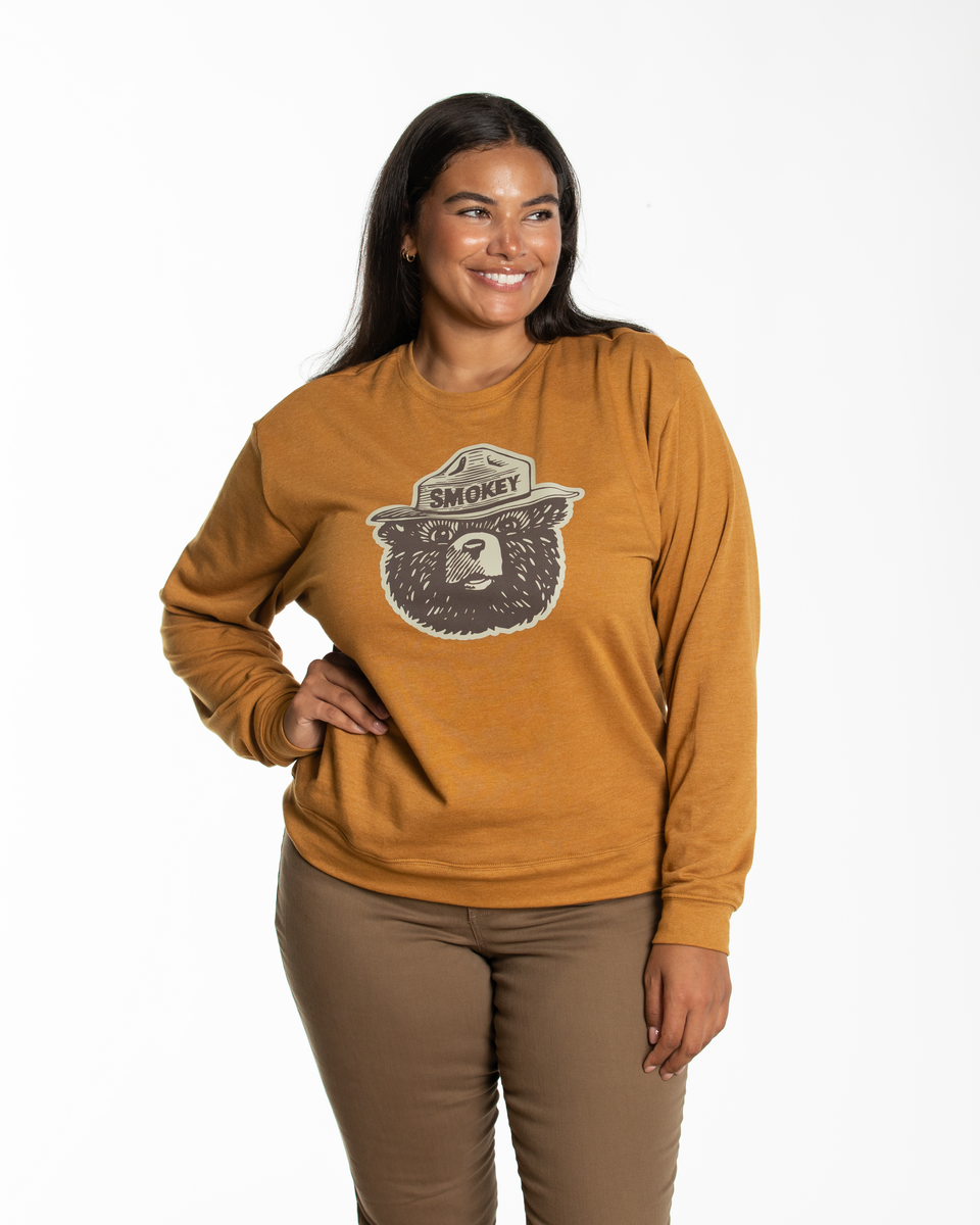 The Landmark Project - Wholesale Graphic Sweatshirt - Unisex - Smokey Logo Crewneck Sweatshirt1