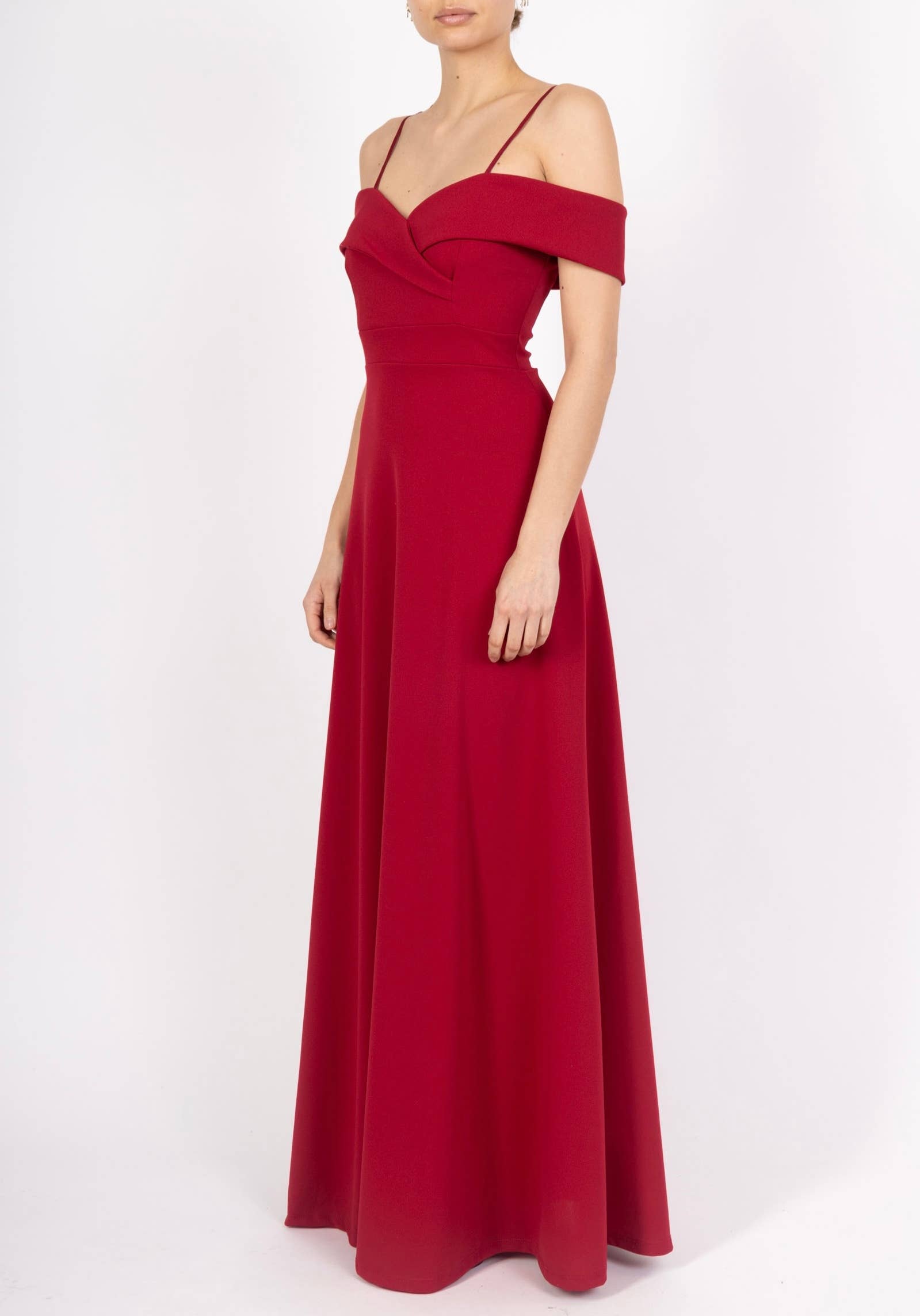 Alice'Desir - Wholesale Gown - Women's - 8892 A-line dress with boat neckline14