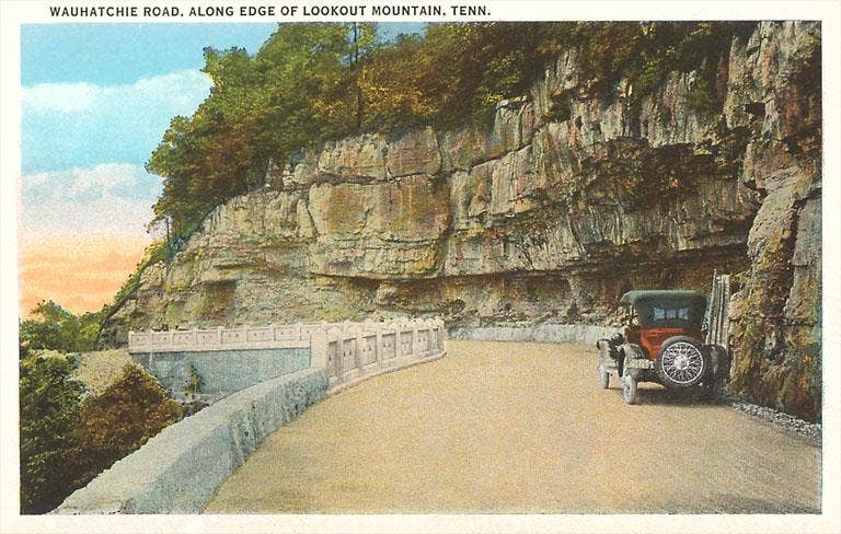 Found Image Press - Wholesale Magnet - Magnet TN-79 Wauhatchie Road, Lookout Mountain, Tennessee0