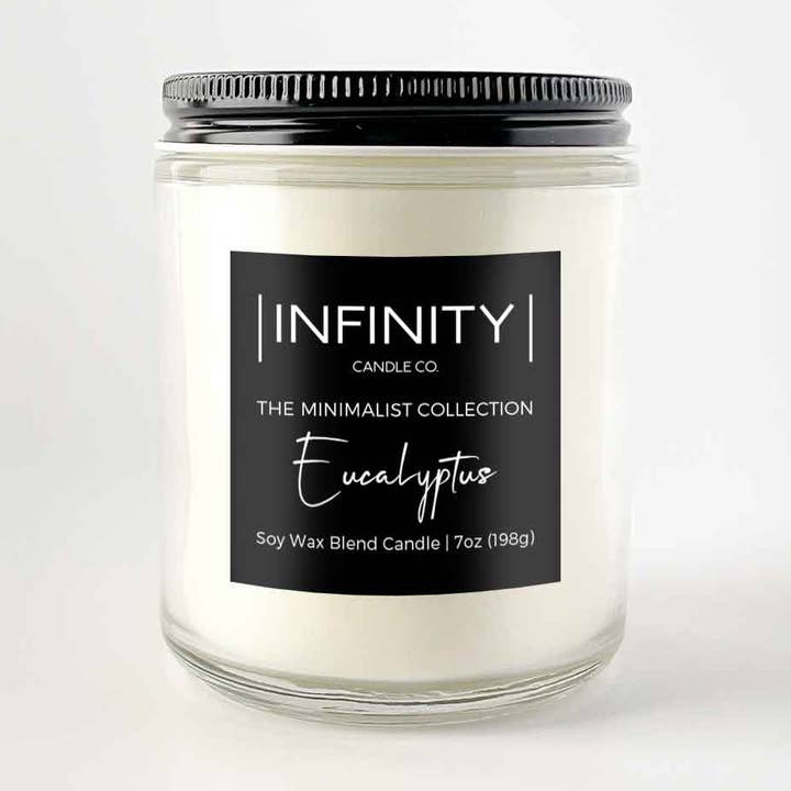 Eucalyptus Candle - The Minimalist Collection for wholesale by Infinity Candle Co