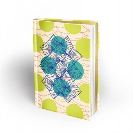 Carnet de Luxe, Trame 2 (ronds verts) per la vendita all'ingrosso da parte di Mon Petit Art