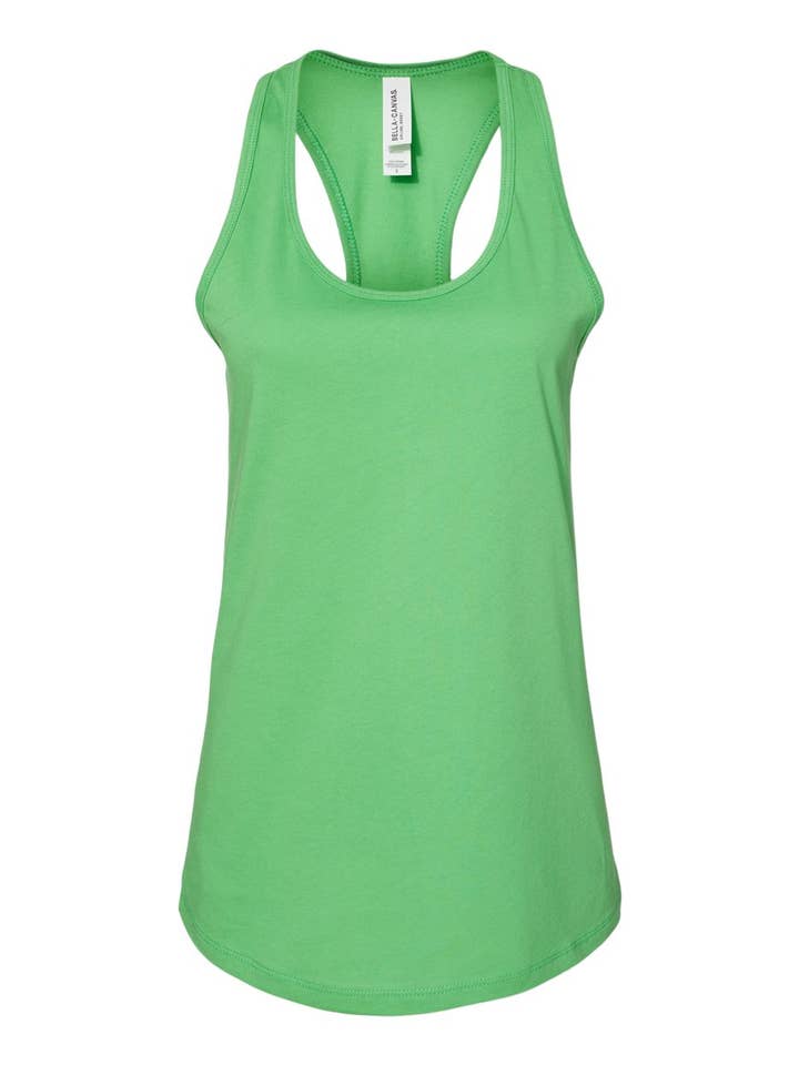 Forever11 - Wholesale Tanktop - Dames - BELLA + CANVAS 6008 jersey, zachte racerback-tanktop voor dames8