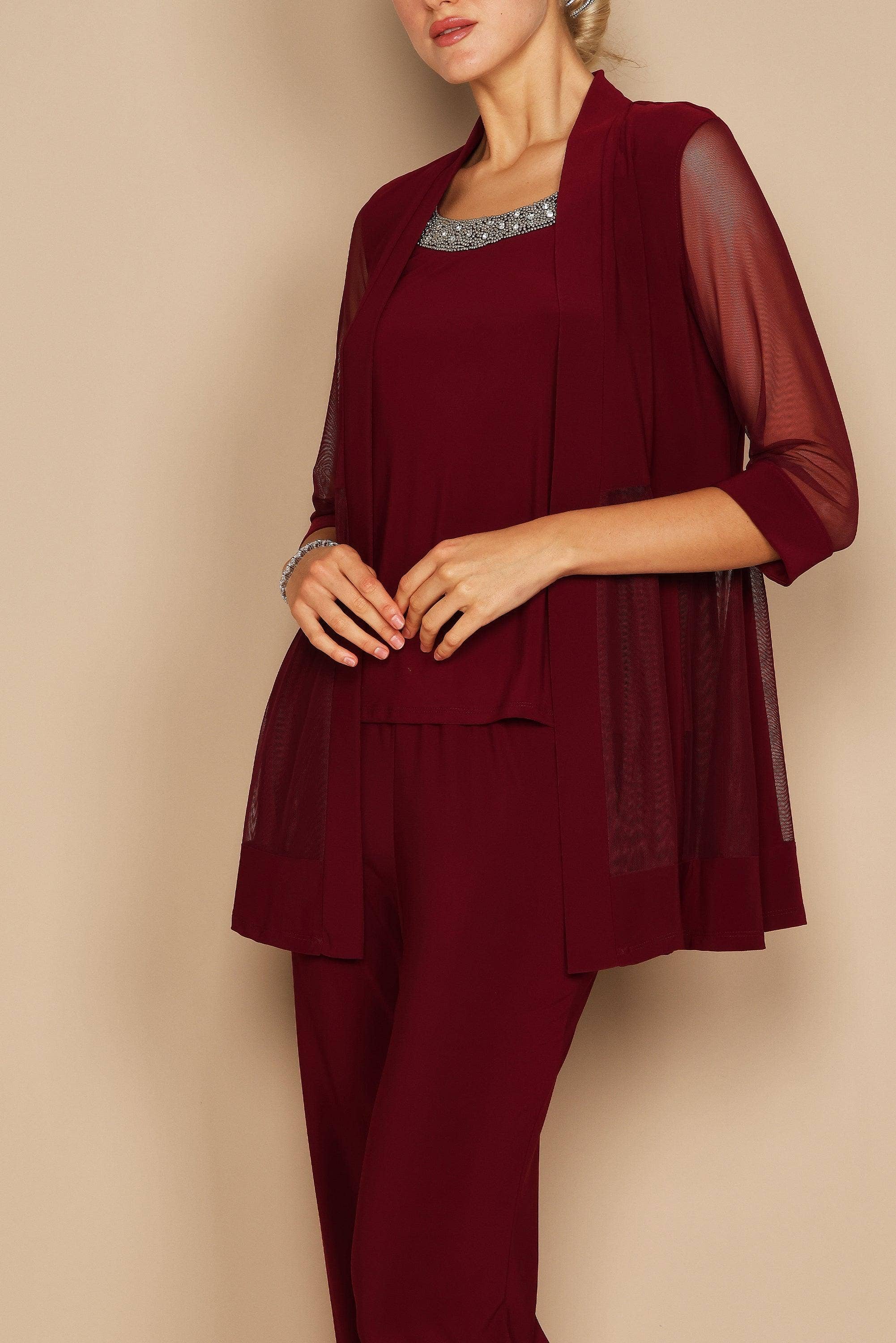 Kos Couture - Wholesale Kostuum - Dames - Grote Maat Formeel Broekpak21