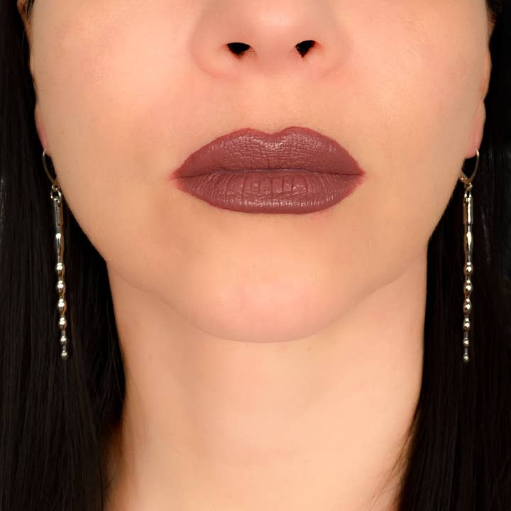 Horny Cat Jewellery - Vente Boucles d'oreilles pendantes - Pénétrer - Boucles d'oreilles mini réplique de sonde urétrale plug pénien, argent4