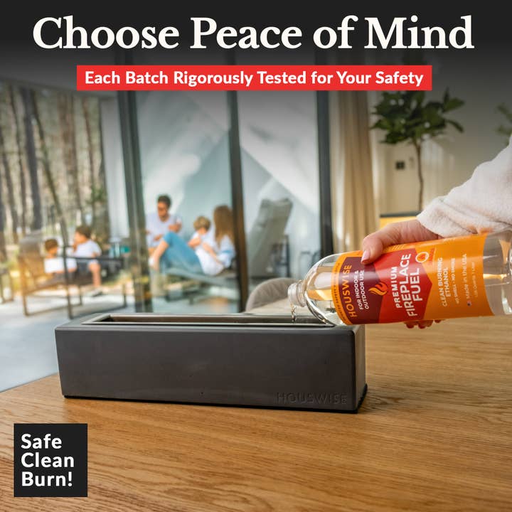 Houswise - Wholesale Lighter - Bio Ethanol Fireplace Fuel Smokeless Eco-Friendly Lighter1