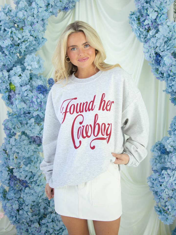 F+S: FOUND HER COWBOY SWEATSHIRT for wholesale by FRIDAY + SATURDAY