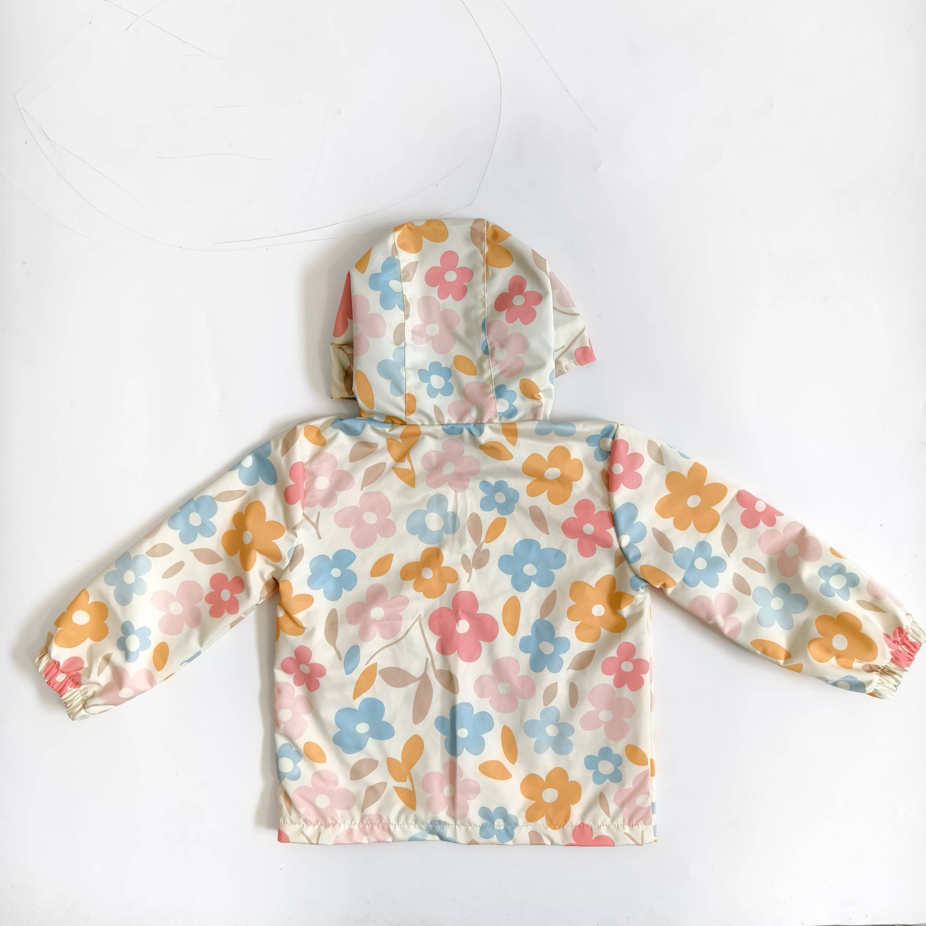 Southern Refinery - Wholesale Raincoat - Kids - Floral Rain Jacket / windbreaker / waterproof / girls jacket1