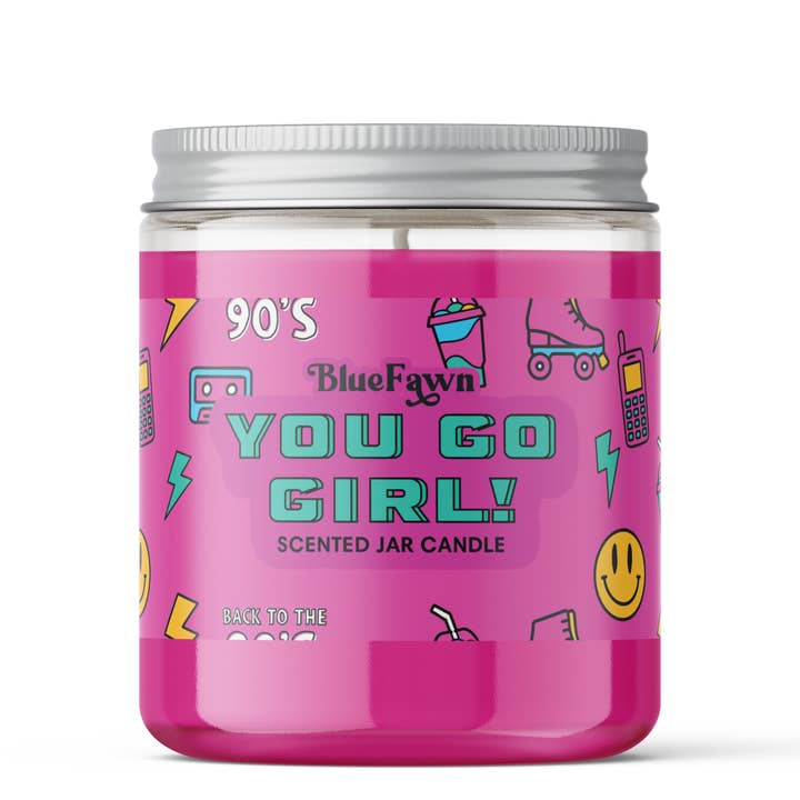You Go Girl for wholesale by Blue Fawn Candle Company