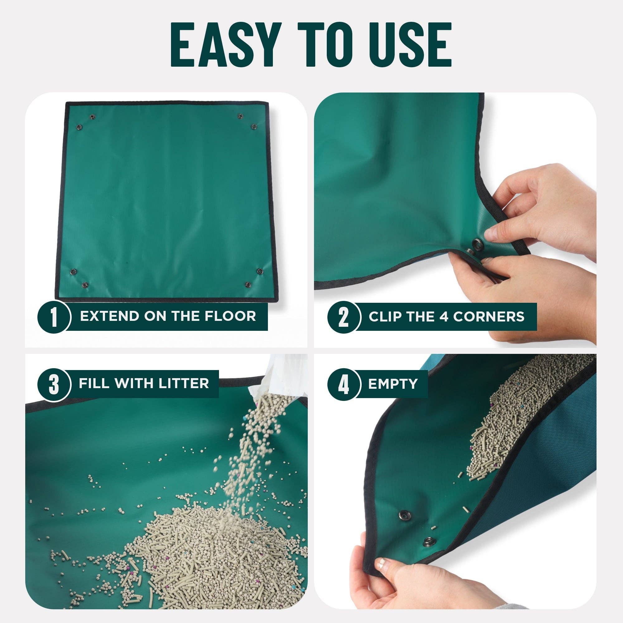 Outdoor Bengal - Wholesale Cat Litter Box - Go Litter™ Travel Litter Box5