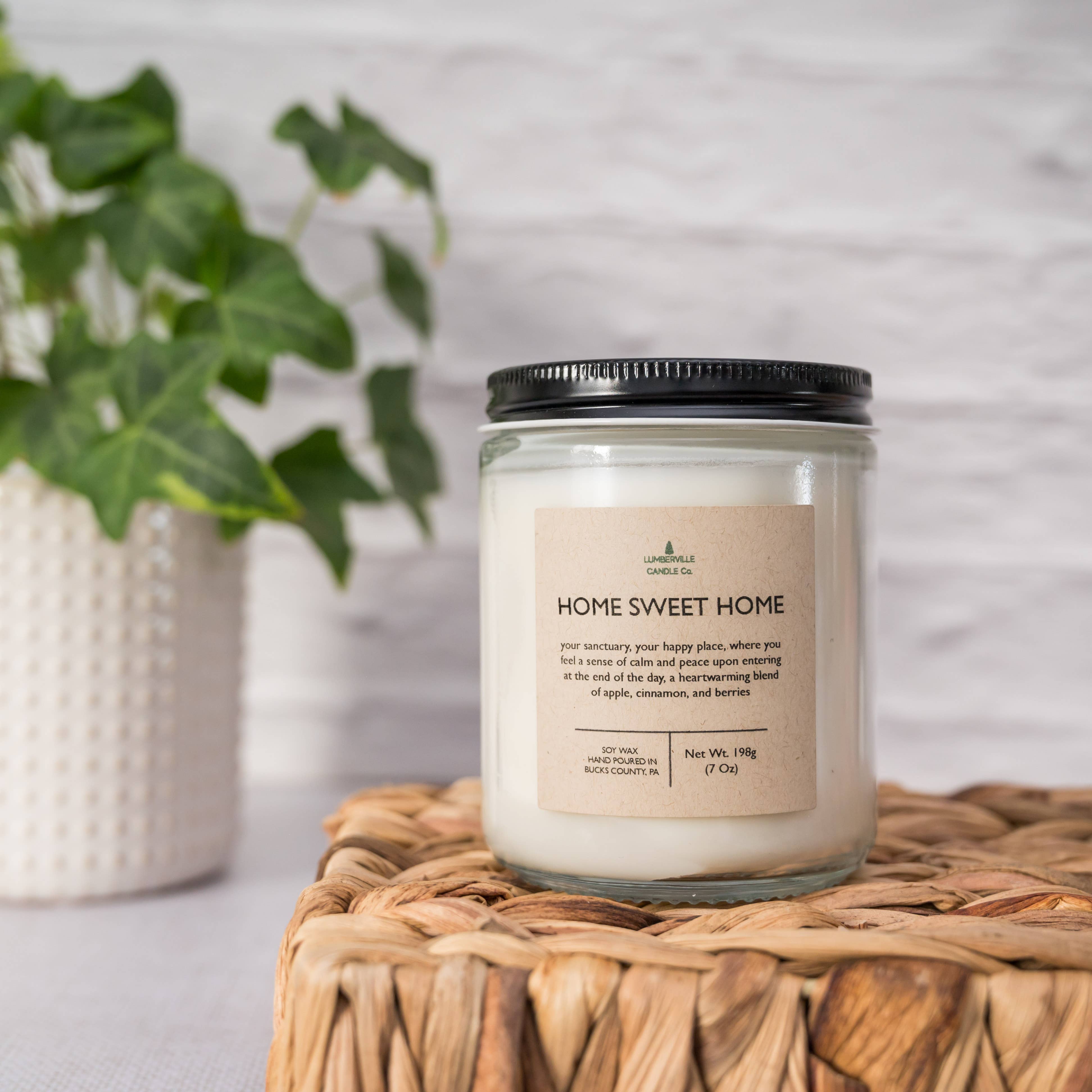 Lumberville Candle Co. - Wholesale Jar/Filled Candle - Home Sweet Home1