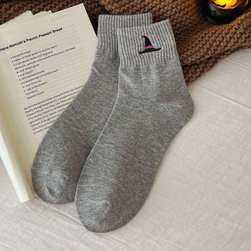 MKS America - Wholesale Socks - Women's - Halloween Embroidered Socks3