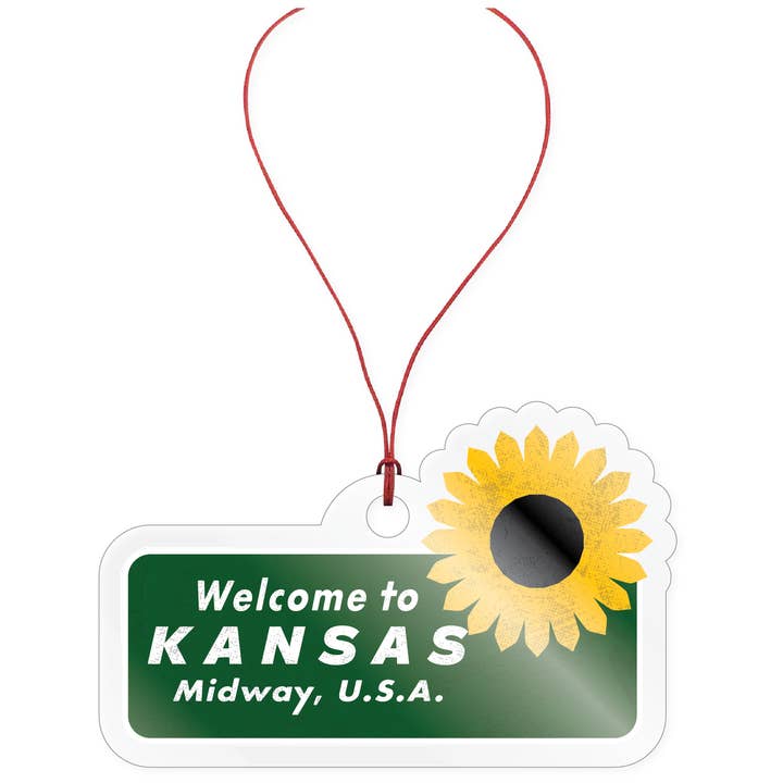 Ornement - Panneau « Bienvenue au Kansas » pour la vente par Morris Magnets